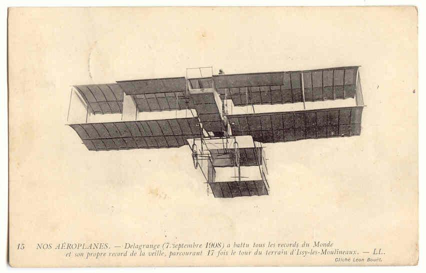 1466 - Nos Aéroplanes - DELAGRANGE (07.09.1908) A Battu Ts Les Records - ISSY-LES-MOULINEAUX - Demonstraties