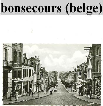 Carte Du Belgique (bonsecours) Photo Veritable - Péruwelz