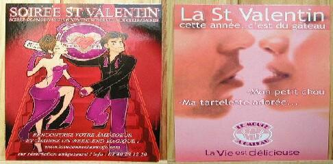 Lot 3 Cpm Theme Saint Valentin Valentine - Valentijnsdag