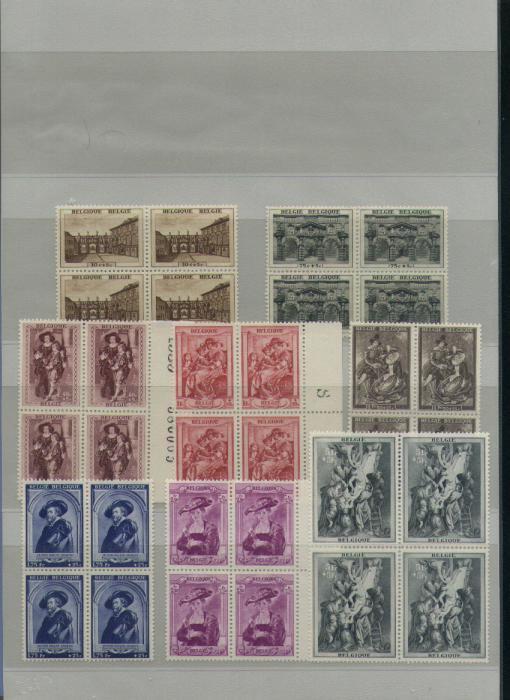 504/11   **  In Blok Van 4 (cote  568 €)(a25%) - Used Stamps