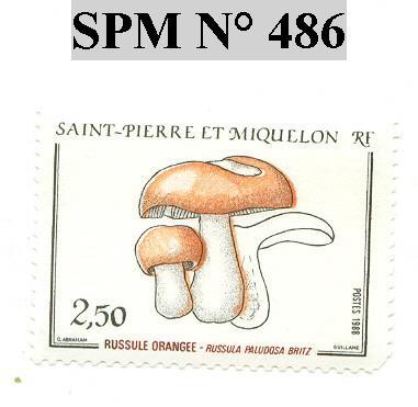 Timbre Saint Pierre Et Miquelon N° 486 - Autres & Non Classés