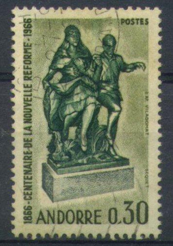 #1597 - Andorre/Danseurs Yvert 181 Obl - Dans