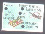 MAGNET DEPARTEMENT DE FRANCE N°75-92-93-94 - Magnets
