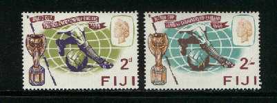 FIJI 1966 MNH Stamps Soccer Champ 191-192 #  2090 - 1966 – England