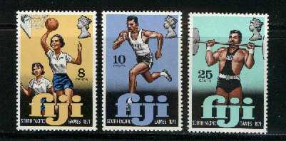 FIJI 1971 MNH Stamps South Pacific Games 292-294 #  2094 - Other & Unclassified