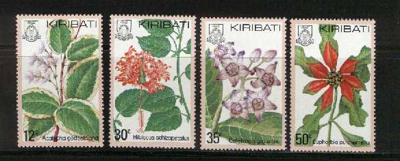 KIRIBATI 1981 MNH Stamps Flora 363-366 # 2122 - Kiribati (1979-...)
