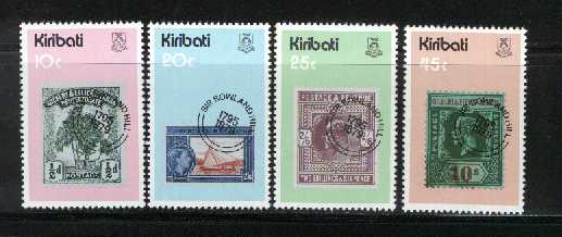 KIRIBATI 1979 MNH Stamps Sir Rowland Hill 338-341 # 2117 - Stamps On Stamps