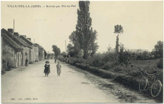 VILLAINES-LA-JUHEL - Arrivée Par Pré-en-Pail - Villaines La Juhel