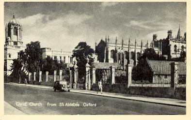 Oxford - Christ Church From St Aldate's - Oxford