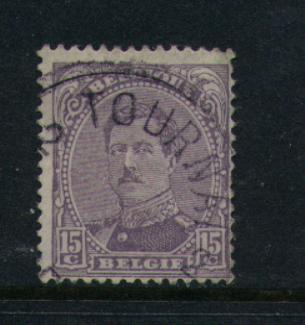 139 Met Cirkelstempel  Zonder Datummidden Van  TOURNAI 2 (noodstempel) - 1915-1920 Albert I