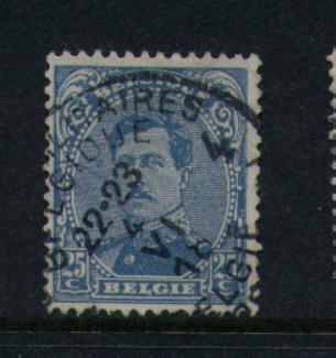 141 Met Stempel POSTES MILITAIRES BELGIQUE 4 - 1915-1920 Alberto I