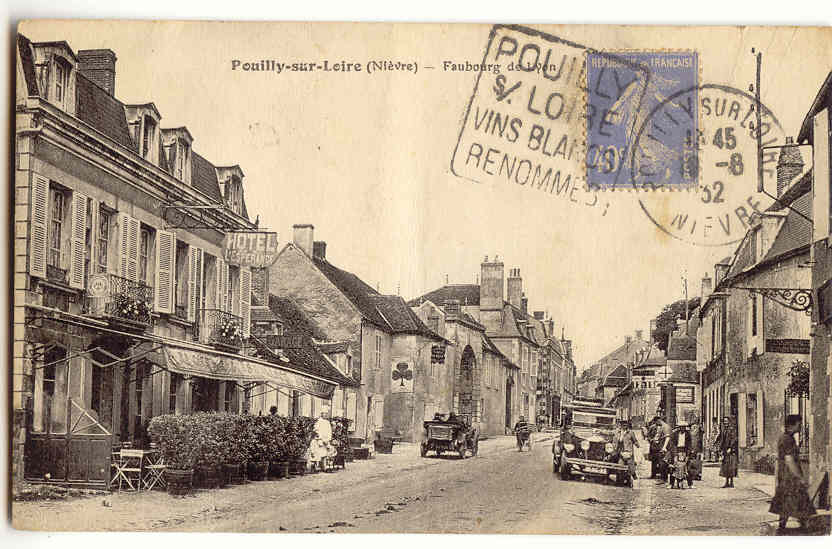 58-7 - POUILLY-sur-LOIRE  - Faubourg De Lyon - Pouilly Sur Loire