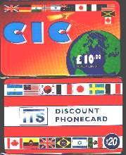 Flags (Israel ...) - 2 Prepaid Cards - Autres - Europe