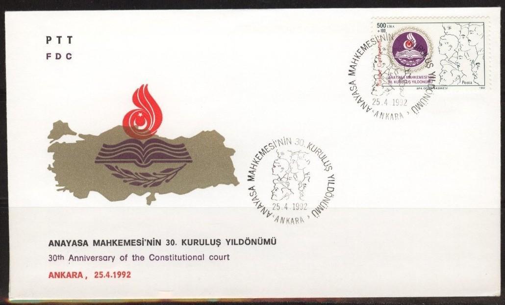 Enveloppe 1er Jour. Turquie. - Unused Stamps