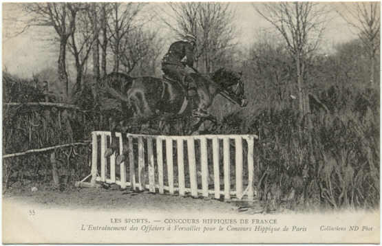 CONCOURS HIPPIQUES DE FRANCE - L´Entrainement Des Officiers à Versailles - Ippica