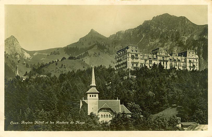 Caux - Regina Hotel Et Les Rochers De Naye - Roche