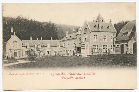 Aywaille - Château Amblève (Prop. Mr. Ancion) - Aywaille