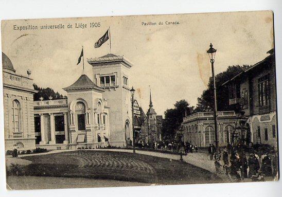 Exposition Universelle Liège 1905, Pavillon Du Canada - Exhibitions