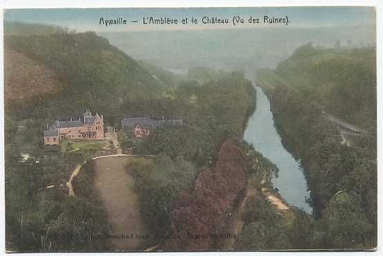 Aywaille - L'Amblève Et Le Château (Vu Des Ruines) - Aywaille