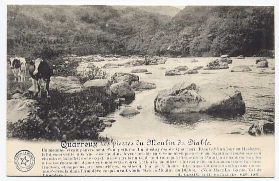 Aywaille - Quarreux - Les Pierres Du Moulin Du Diable - Aywaille