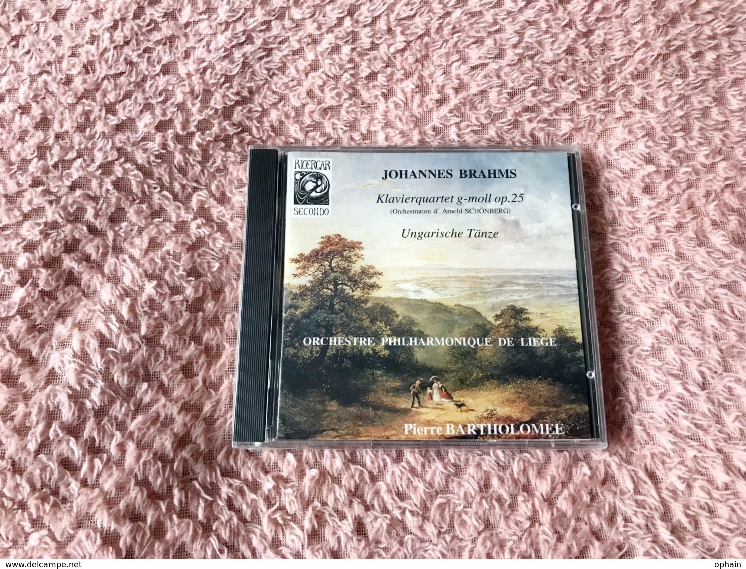 CD "Danse Hongroise" De Johannes Brahms - Par L'orchestre Philarmonique De Liège Sous La Direction De Pierre Bartholomée - Klassiekers