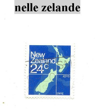 Timbre De Nouvelle Zelande - Autres & Non Classés