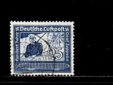 Allemagne Empire - Yv.no.PA 57 Oblitere(d) - Luchtpost & Zeppelin