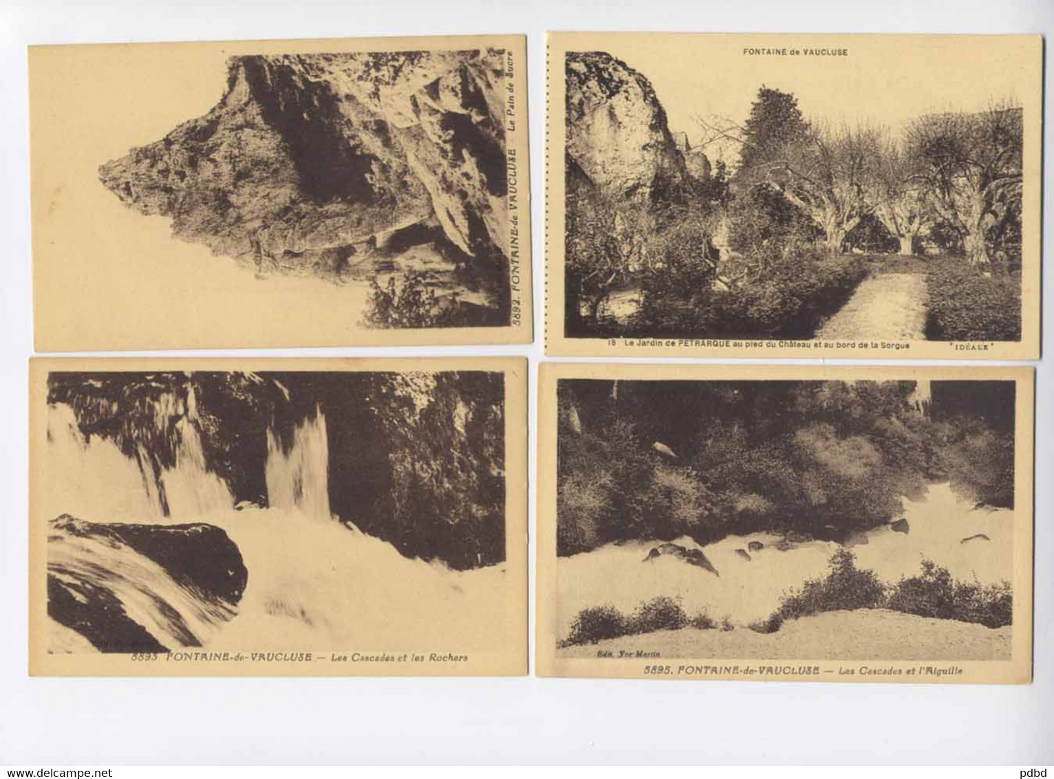 84 . Fontaine De Vaucluse . Isle Sur Sorgue . 32 Cartes ( 27 CPA Issues De Carnets En Partie, 5 CPSM ) . - L'Isle Sur Sorgue