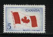 CANADA 1965 MNH Stamps Canadian Flag 383 # 2307 - Neufs