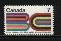 CANADA 1971 MNH Stamp Br. Colombia 485 # 2299 - Neufs