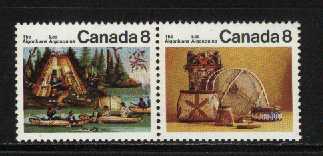 CANADA 1972 MNH Stamps Indians Of The Plains 511-512 # 2335 - Unused Stamps