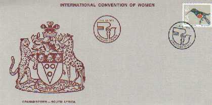 SOUTH AFRICA Enveloppe 1975 Woman Convention B # 1591 - Briefe U. Dokumente