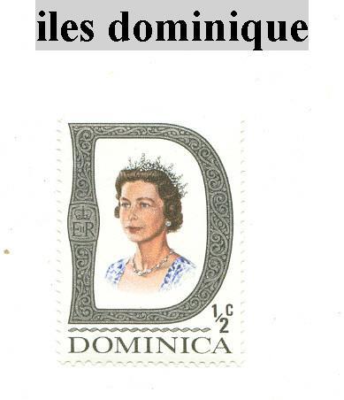 Timbre Des Iles Dominique - Dominica (1978-...)