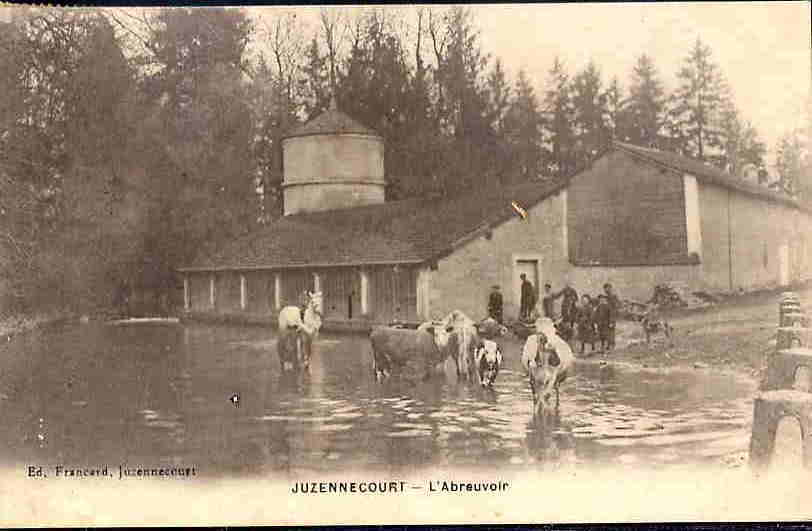 52 JUZENNECOURT L'abreuvoir - Juzennecourt