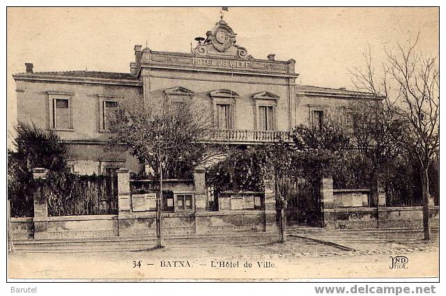 BATNA [Algérie] - L´Hôtel De Ville - Batna