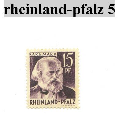 Timbre D´allemagne  REINLAND-PFALZ N° 5 - Collections