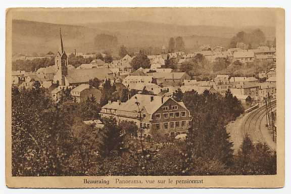 Beauraing - Panorama, Vue Sur Le Pensionnat - Beauraing