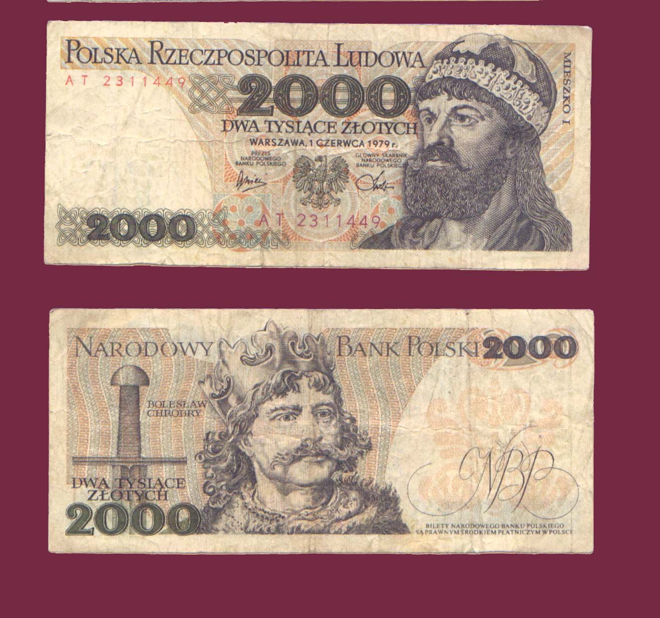 2000 ZLOTYCH 1979 - Poland