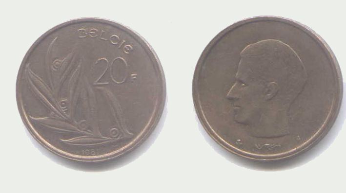 20 FRS 1981 FL - 20 Francs