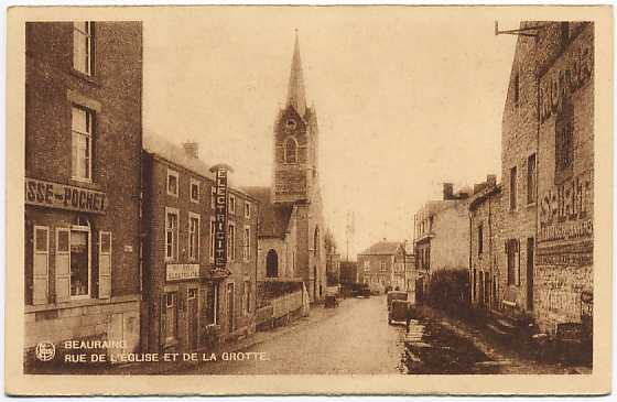 Beauraing - Rue De L'Eglise, Vers La Grotte - Beauraing