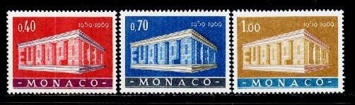 Monaco 1969 - Yv.789/91 Neufs** - 1969