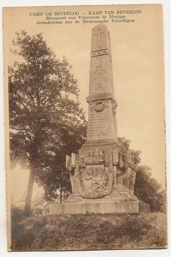 Kamp Van Beverloo Gedenkteken Mexicaanse Vrijwilligers (j004) - Leopoldsburg (Camp De Beverloo)