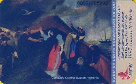 Hungary - P1997-03 - Csontváry - Hajótörés - Painting - Ungheria