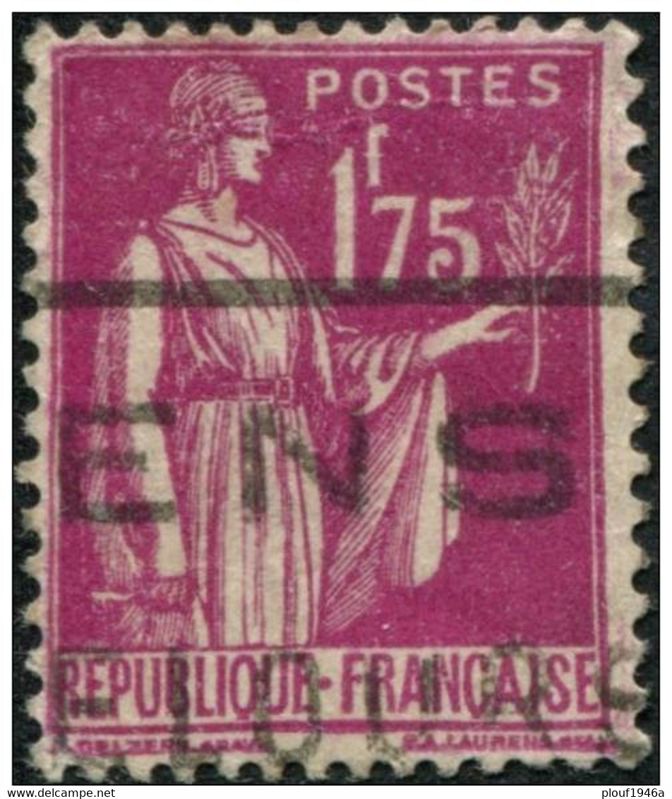 Pays : 189,03 (France : 3e République)  Yvert Et Tellier N° :  289 (o) - 1932-39 Peace