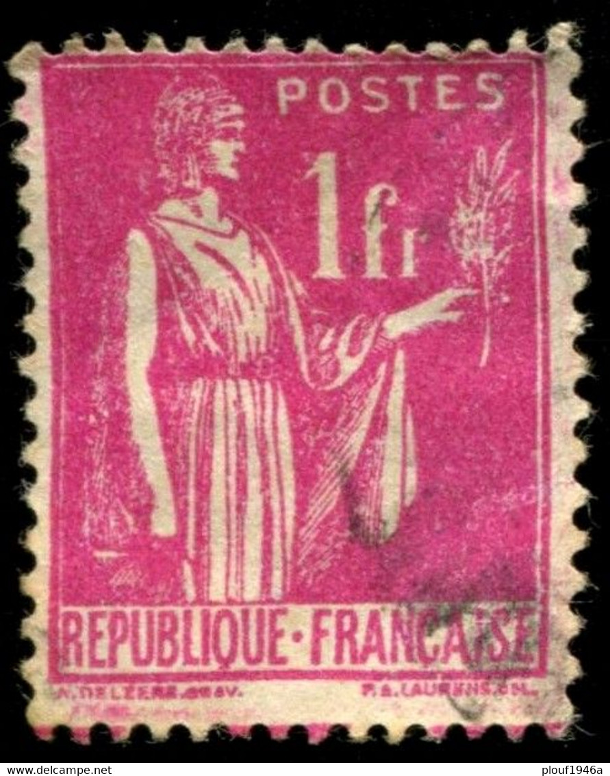 Pays : 189,03 (France : 3e République)  Yvert Et Tellier N° :  369 (o) - 1932-39 Paix