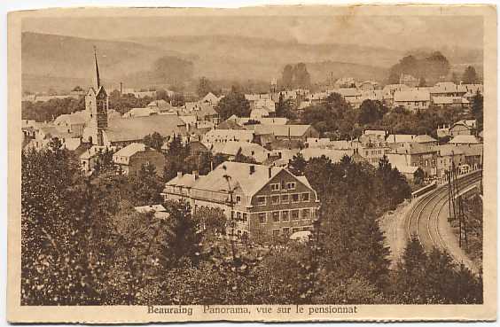 Beauraing - Panorama, Vue Sur Le Pensionnat - Beauraing