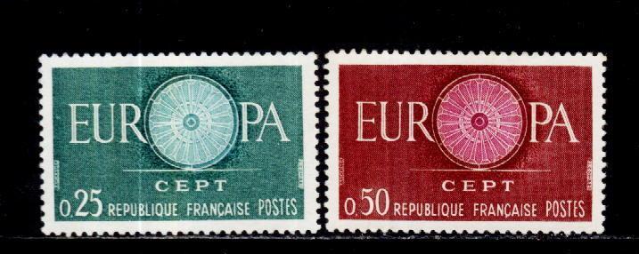 C4609 - France 1960 -  Yv.no.1266-7 Neufs** - 1960