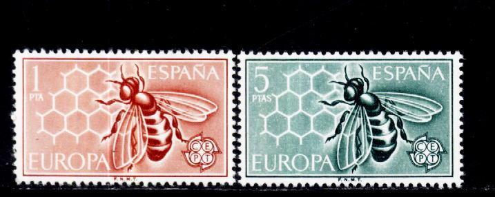 Europa-cept 1962 - Espagne  2v..neufs** - 1962