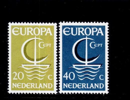 Pays-Bas 1966 - Yv.no.837-8 Neufs** - 1966