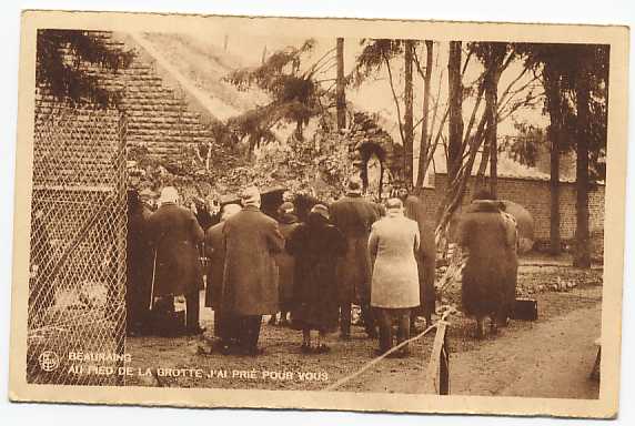 Beauraing - Au Pied De La Grotte J'ai Prié Pour Vous - Beauraing